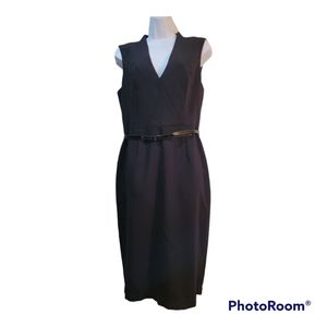 White House Black Market Belted Dress